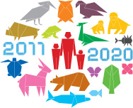 『国連生物多様性の10年日本委員会』ロゴ